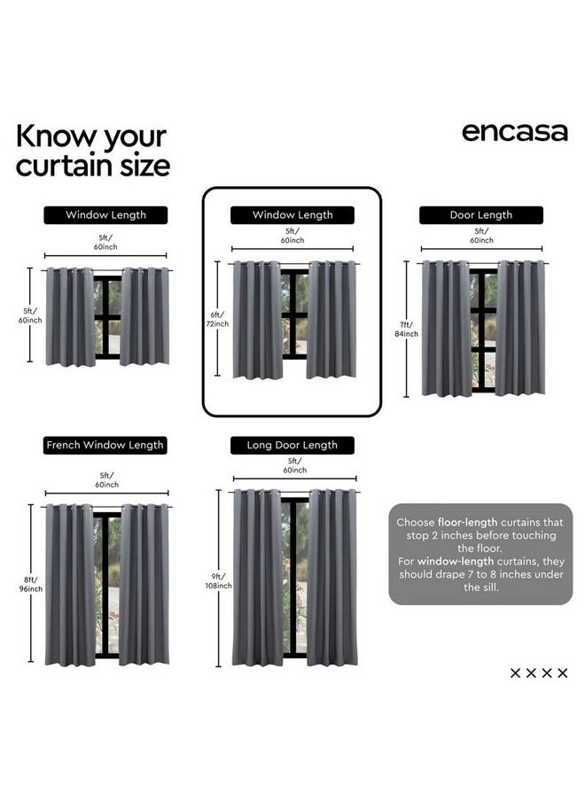 Encasa XO - Encasa XO Printed Blackout Curtains 8 ft, 2 pcs | Silver Foil Star Pink Design I Room Darkening - Blocks 85% Light | Sound and Heat Reduction for Bedroom, Living Room I Machine Wash - Image 1
