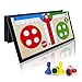 KIDAMI Mini Magnetic Ludo Travel Board Game Set Folding Design and LightWeight Gift for Kids Toddlers 764 764 inches - Image 3
