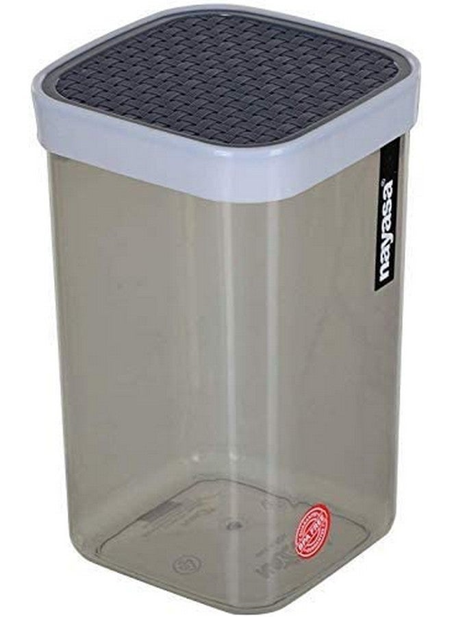 Nayasa Plastic Fusion Containers 1500ml, Set of 6, Grey, Standard - Image 4