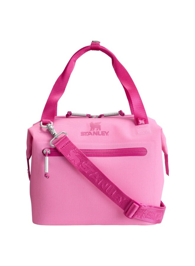 Stanley All Day Julienne Mini Cooler Bag & Insulated Lunch Tote | 7.4 QT (10 Can) Portable Soft Cooler with Leak-Proof Liner | Unique "Doctor's Bag" Hinge Top Design | Made from 100% Recycled Polyester | for Picnics, Hikes, Beach & Commute - Image 1