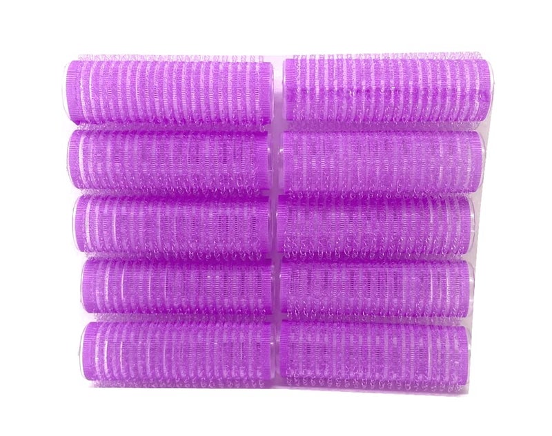 THE UM24 Small Self Stick Hair Grip Curlers Rollers 10PC