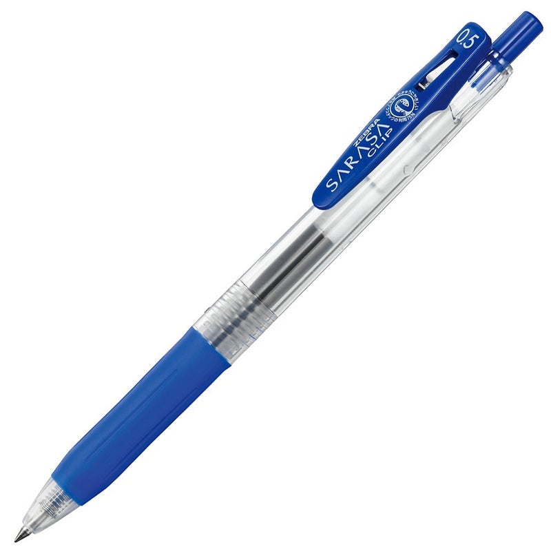 Zebra Technologies Zebra Sarasa Clip Pen 05 mm Blue JJ15BL - Image 2