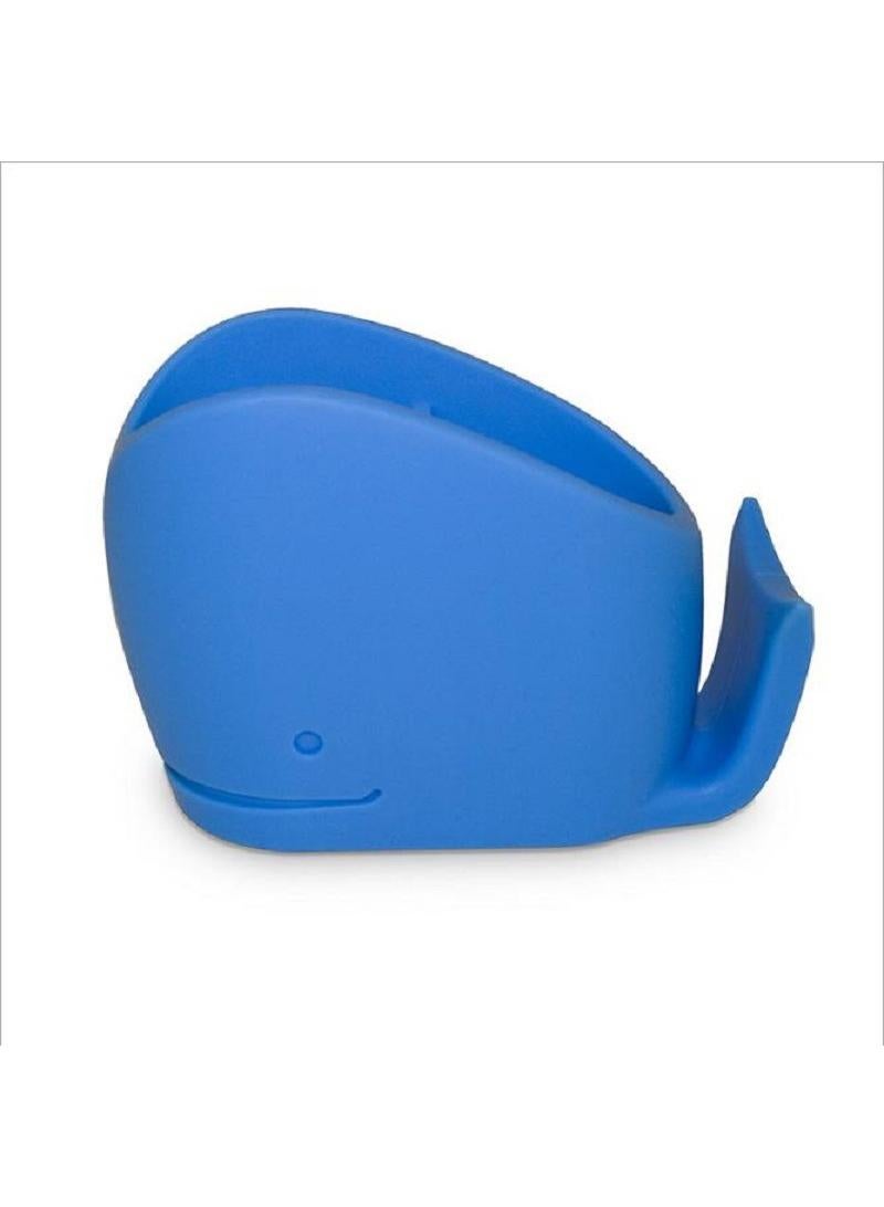 Bluejw Multi Functional Cartoon Silicone Whale Toothbrush Holder For Kid  - Image 1