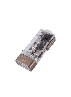 E8 headlamp - front and side, 700 lumens, Clear