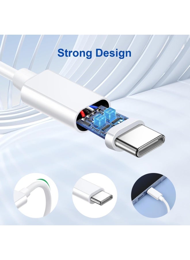 محول USB-C إلى سماعة 3.5 مم وشحن سريع – 2 في 1 صوت AUX وشحن طاقة 60 واط – متوافق مع آيفون 15 برو ماكس، سامسونج S24/S23/S22، آيباد برو - Image 3