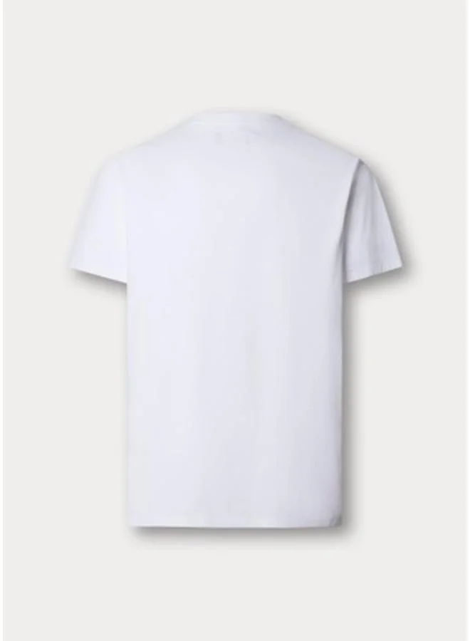 هاكيت تي شيرت كاجوال بياقة دائرية