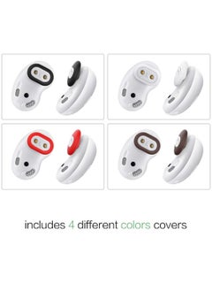 SYOSI 8 Pairs Ear Tips for Galaxy Buds Live Silicone Anti-Slip Dust Ear Tip Accessories Compatible with Samsung Galaxy Buds Live  - Image 5