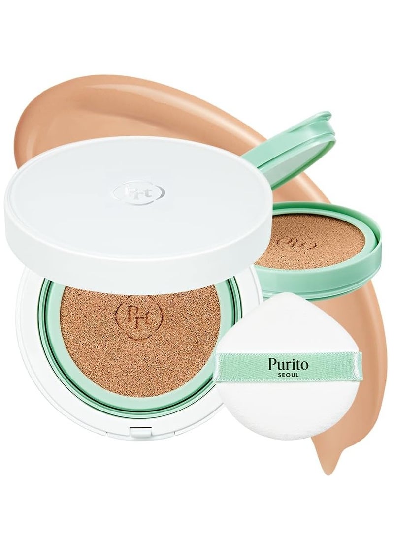 Purito Seoul  Wonder Releaf Centella BB Cushion Set SPF 30+ PA+++ (23 Natural Beige)15g - Image 1