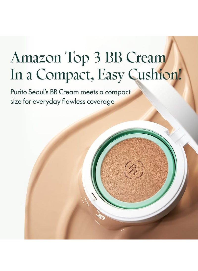 Purito Seoul  Wonder Releaf Centella BB Cushion Set SPF 30+ PA+++ (23 Natural Beige)15g - Image 3