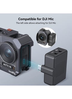 SMALLRIG Action 3 Action 4 Camera Cage For Dji Protective Cage Compatible For Dji Mic Protective Frame For Dji Osmo Action 3 Action 44119B  - Image 4