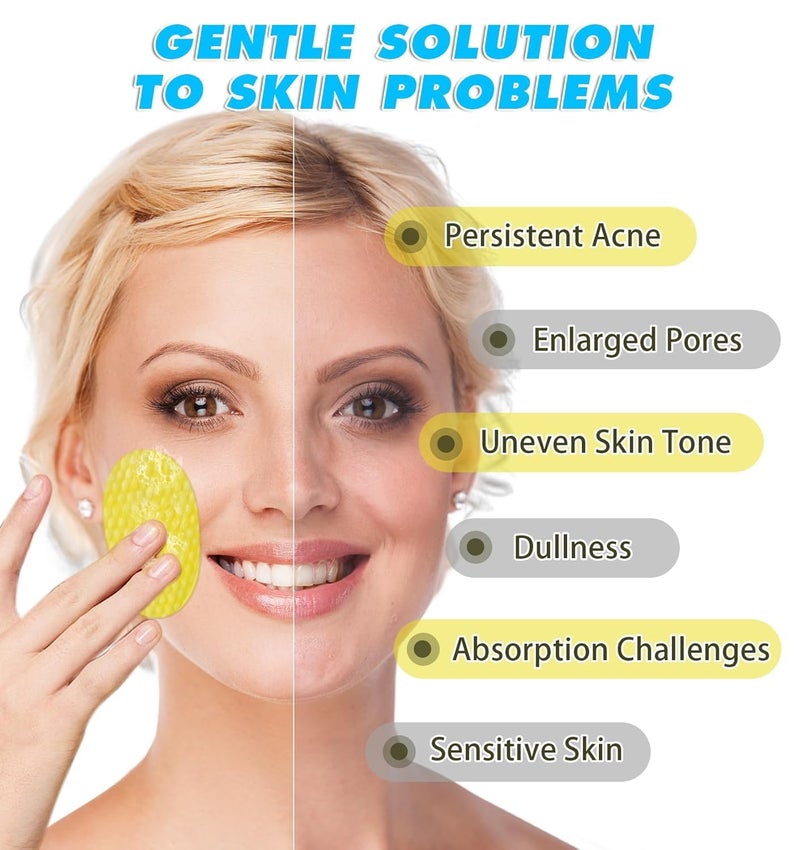 AVNISH Turmeric & Kojic Acid Face Cleansing Pads for Dark Spots, Skin Brightening & Acne Prevention with Vitamin C, Retinol, Used For Women & Men (All Skin Type) Makeup Remover (1 Pack-60 Wipes) - Image 2