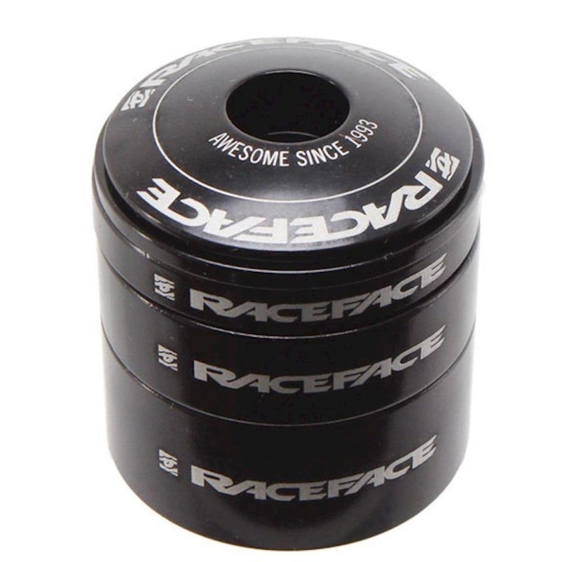 Race Face Headset Spacer Kit With Top Cap Black Aluminum