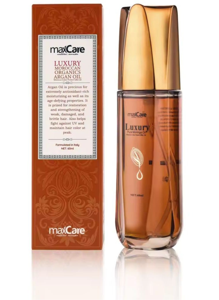 Maxcare Luxury Moroccan Organics Argan Oil 60ml - Image 1