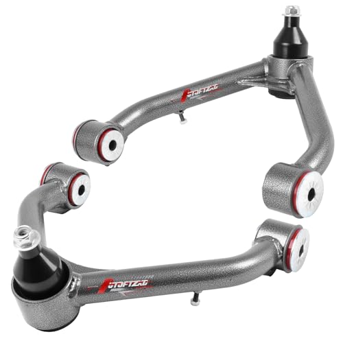 Autoptzxd 2-4" Lift Upper Control Arms for 1999-2006 Chevy Silverado 1500/GMC Sierra 1500, Front Tubular Suspension Control Arm for 2000-2006 Suburban Yukon XL 1500 with Ball Joint, 2Pcs - Image 1