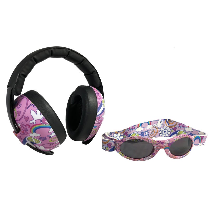 BANZ Baby Earmuffs Sunglasses 036 Months Noise Cancelling UV Protection
