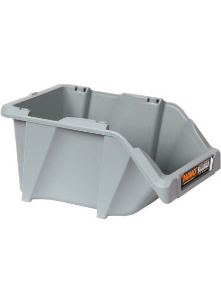 MANO Plastic Toolbox Parts Box 16 Pieces Gray 103X165X75 mm  - Image 2