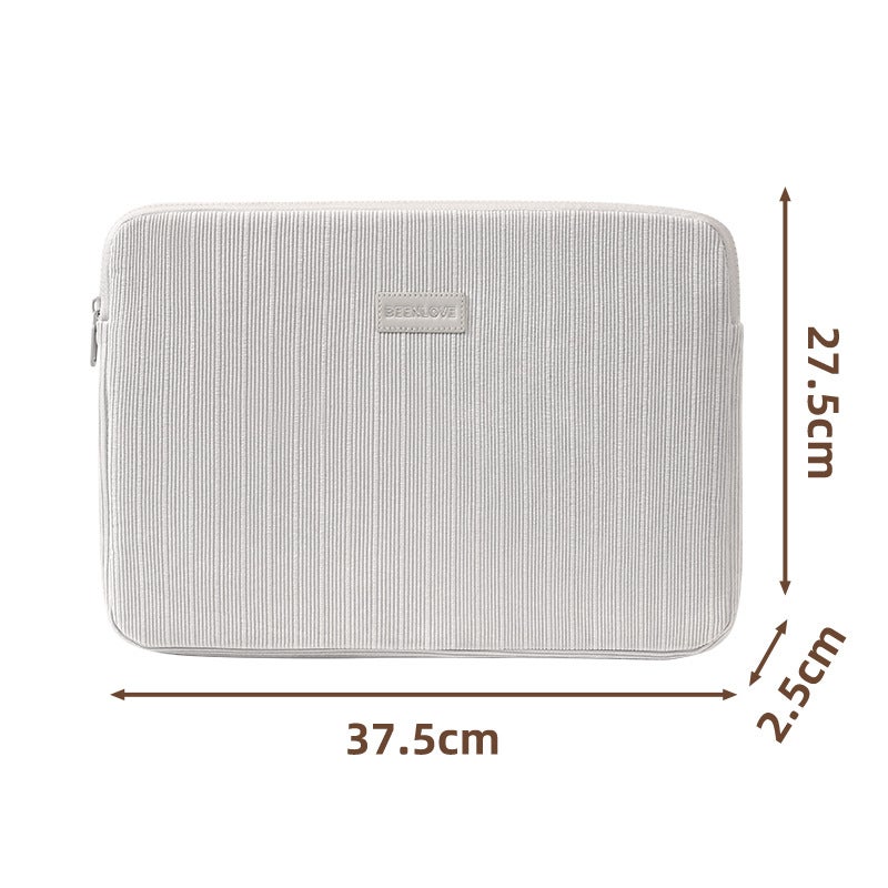 New Laptop Sleeve Notebook Protective Cover Velvet 14inch / 15.6inch Laptop Sleeve - Image 1