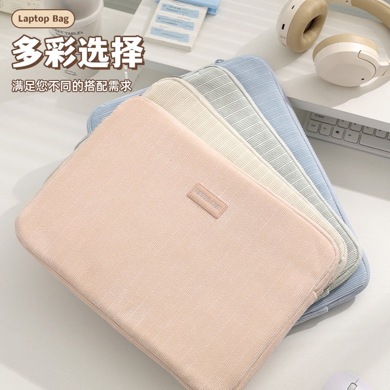 New Laptop Sleeve Notebook Protective Cover Velvet 14inch / 15.6inch Laptop Sleeve - Image 2
