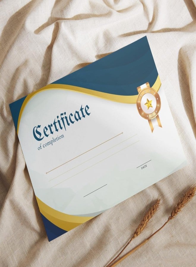 AanyaCentric Pack of 20, A4 Size 8.3 x 11.7 Inches Self Fill-in Certificate Of Appreciation Recognition Achievement for Student Employee Trainee - Image 5