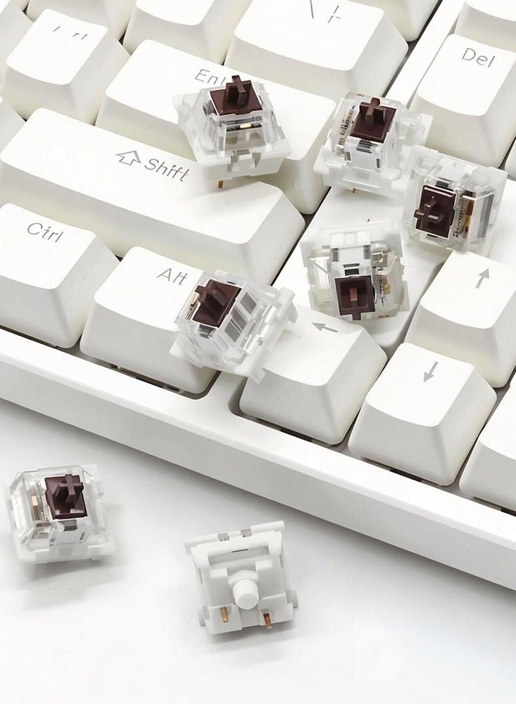 110Pcs Mechanical Keyboards Switch Brown Gaming Switch Outemu Switch for Keyboard 3Pin Linear Tactile Clicky Switches  - Image 5