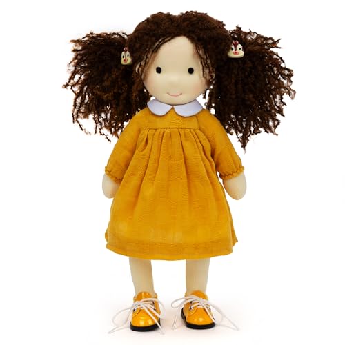 BlissfulPixie Handmade Waldorf Doll Clothes 12 inch Clothing Set with Pretty Box Girl Christmas Birthday PresentInkas Clothes Accessories - Image 5