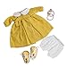 BlissfulPixie Handmade Waldorf Doll Clothes 12 inch Clothing Set with Pretty Box Girl Christmas Birthday PresentInkas Clothes Accessories - Image 2