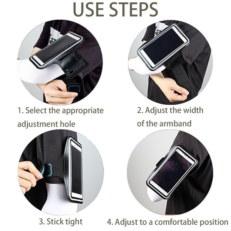 TDG Running Armband Case for Smartphones Upto 6.7 inches (AB XXL IP 11 6.5) - Image 4