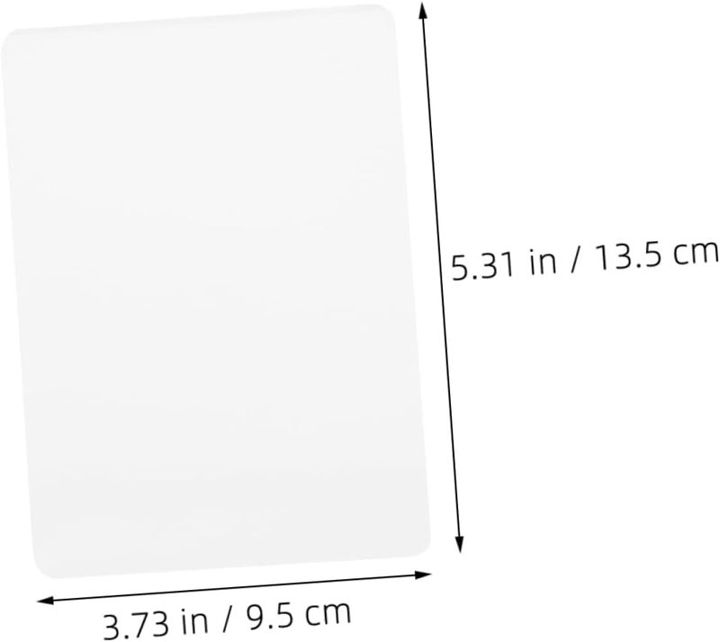 NUOBESTY 100pcs Hot Thermal Laminating Sheets Self Sealing Lamination Film Card Laminate Sheets for Photo Protection Easy to Use - Image 2