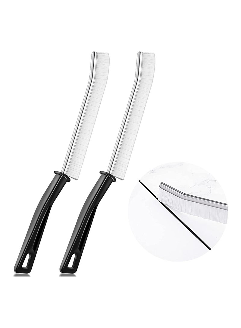 SYOSI 4 Pcs Grout Cleaner Scrub Brush Deep Tile Joints Grout Brush for Cleaning Showers Bathtubs Kitchens Bathroom Floor Nylon Bristle Multi Surface Around Scrubber Household Cleaning Tool - Image 1