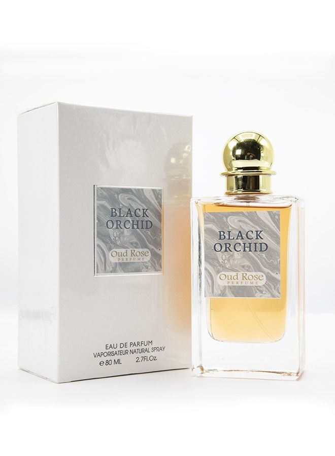 Oud Rose PERFUMES Black Orchid for Unisex  80ml - Image 1