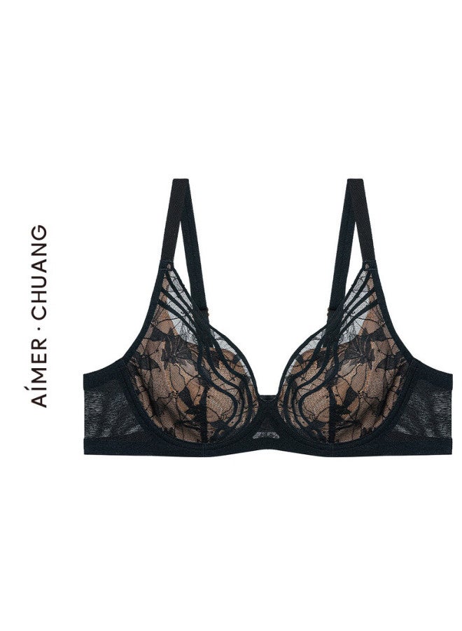 Aimer Women's Lace Thin Cup Bra With Perforated Large Cups Ca11131-85c - Image 4