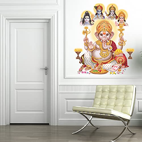 Rangoli Modern Medium God Wall Sticker - Image 3