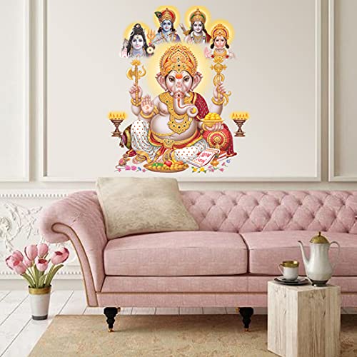 Rangoli Modern Medium God Wall Sticker - Image 4