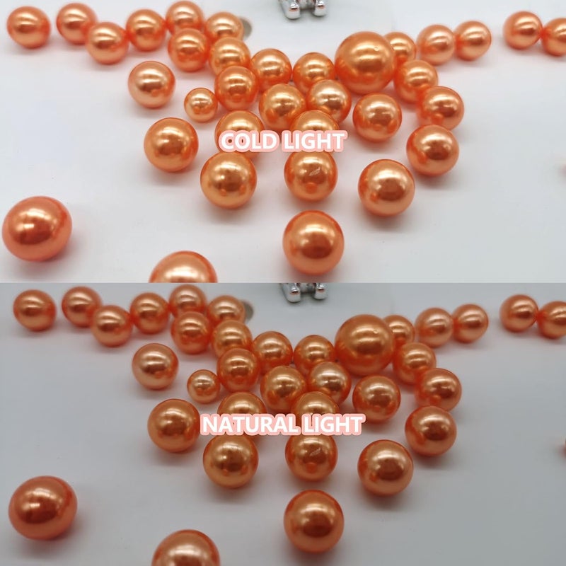 ZEBMOON 100 Pcs Floating Pearls 14/20/53MM Cheng - Image 3