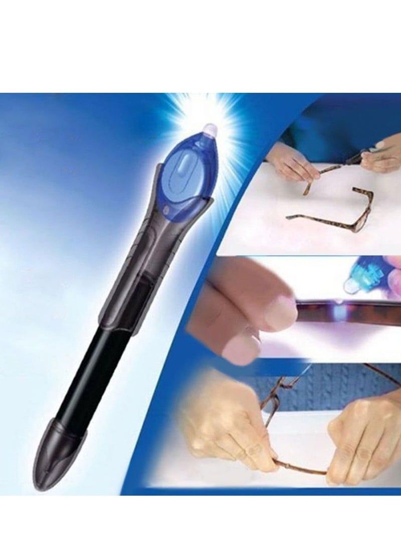 Generic Quick Fix Liquid Glue Pen UV Light Repair Tool Super Powered Liquid Plastic Welding Compound Office Supplies 5 Second  - Image 3