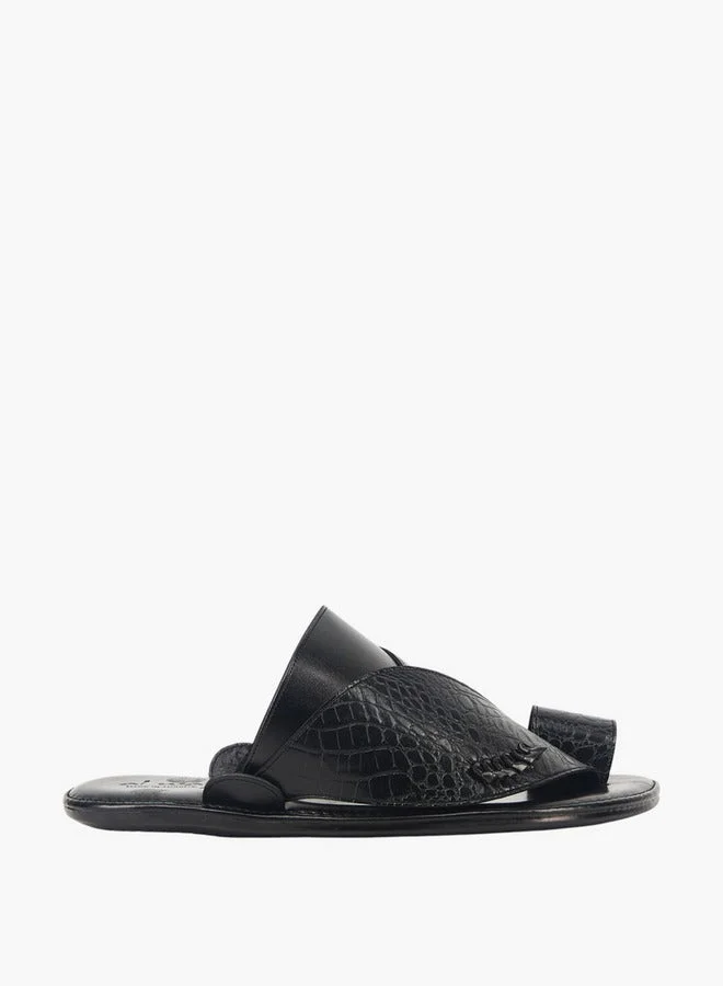 Al Waha Men's Arabic Sandals with Toe Loop - Ramadan Collection
