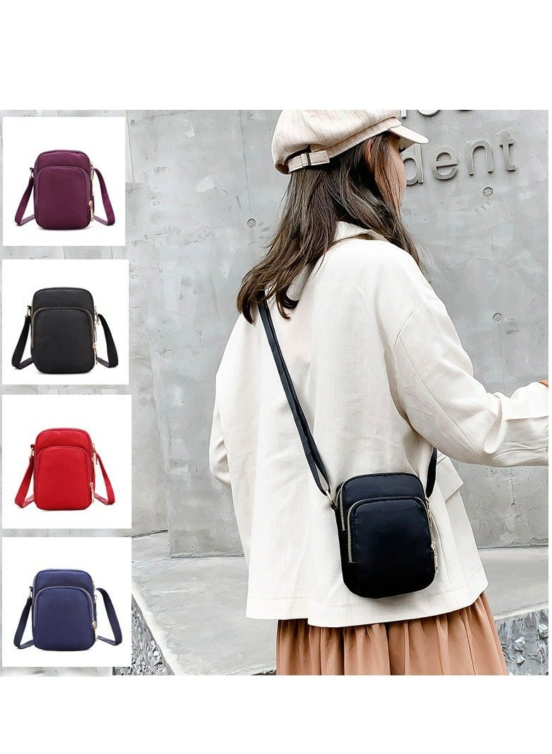 Handbags For Women Shoulder Bags, Mini Multifunctional Shoulder Bag, Mobile Phone Nylon Zipper Oxford Cloth Bracelet, Bracelet.  - Image 4