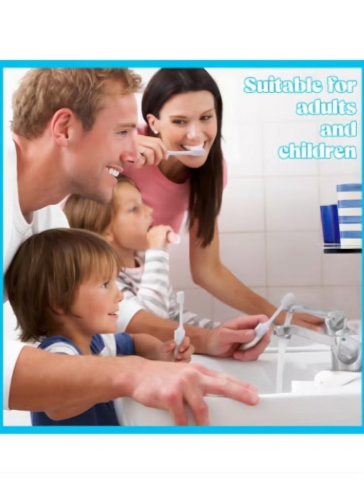 Mini Travel Toothbrush and Toothpaste Set of 10, Portable Foldable Toothbrush, Soft Camping Toothbrush Mini Toothbrush with Toothpaste for Travel Business Trip Camping Outdoor Activities - Image 5