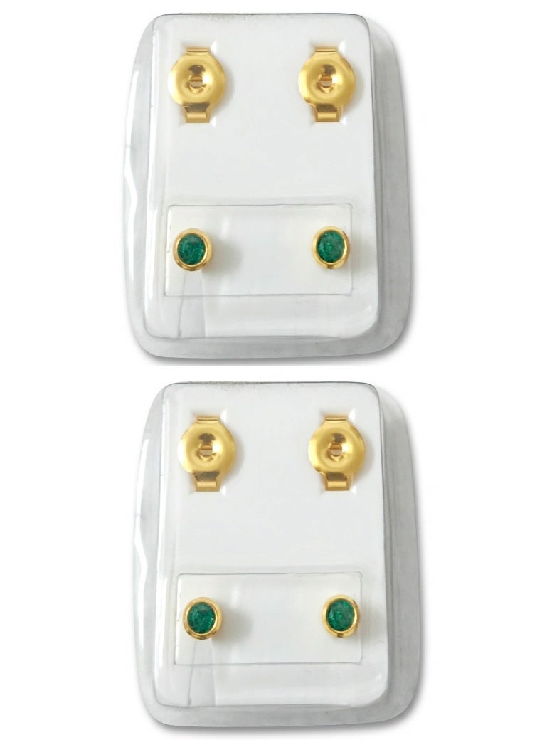 Medisystem 2-piece Sterilized Ear Piercing Studs