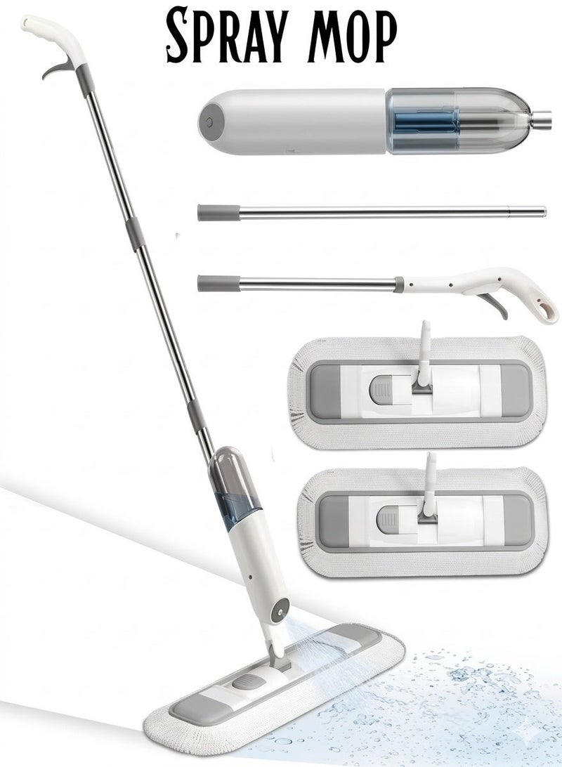 ZEESQUARE Reusable Microfiber Spray Mop for Wet & Dry Cleaning – Streak-Free Floor Mop for All Floor Types - Image 1