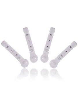 Thermomate Thermomate Round Lancet Needle Pack of 100 Pieces White Color Made in India 