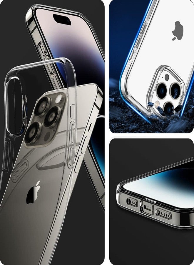 TENOC Phone Case Compatible with iPhone 16 Pro, Clear Case Shockproof Protective Bumper Slim Cover for 6.3 Inch - Image 3