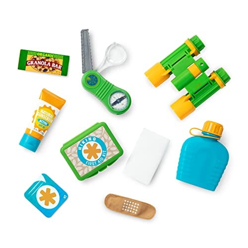 Melissa & Doug Let’s Explore Hiking Play Set – 23 Pieces Toddler Nature Toys, Hiking Toys for Kids Ages 3+ - Image 4