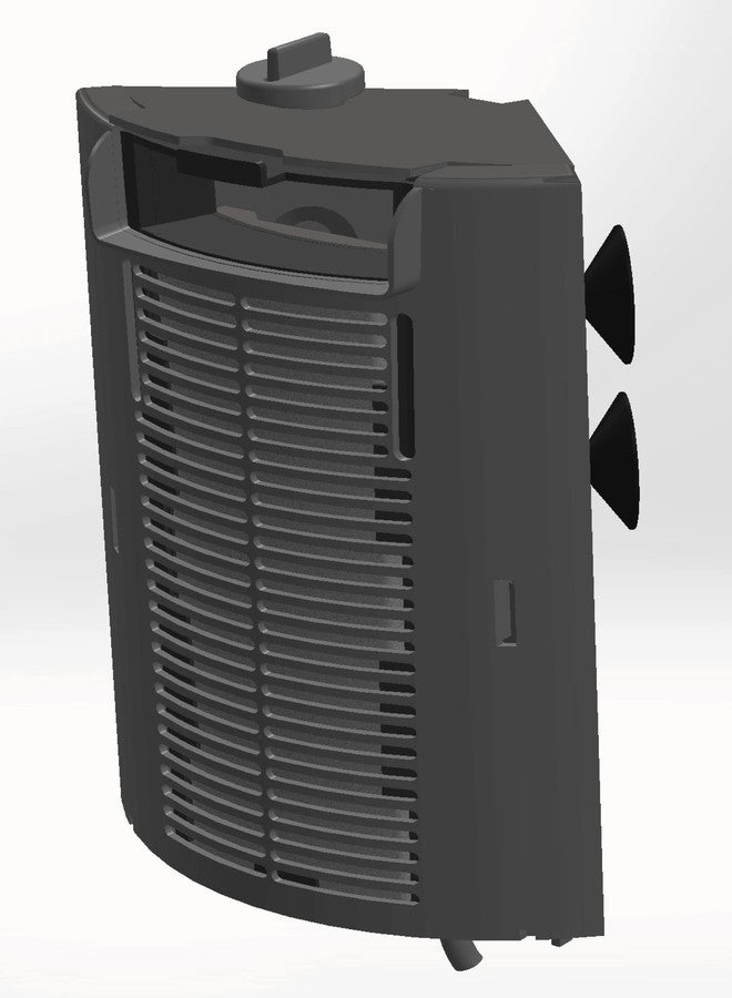 Danner Manufacturing, Inc., Supreme EZ Clean Single Internal Filter for Freshwater or Saltwater Aquariums with Top Loading Cartridge Design, 01155 Black - Image 5