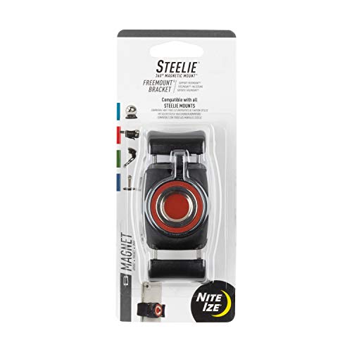 Nite Ize STF-01-R7 Original Steelie FreeMount Bracket - Additional FreeMount for Steelie Magnetic Phone Mounting Systems Black - Image 1