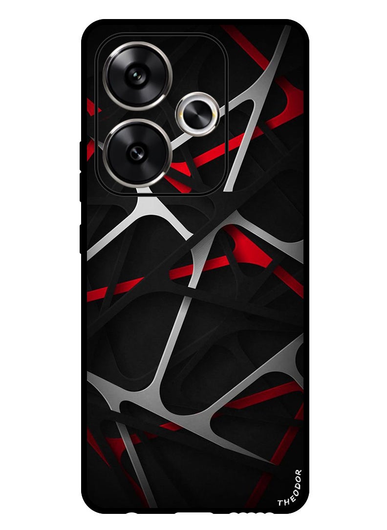 Theodor Protective Case Anti Scratch Shock Proof Bumper Cover For Xiaomi Redmi Turbo 3 Abstract 8  - Image 1