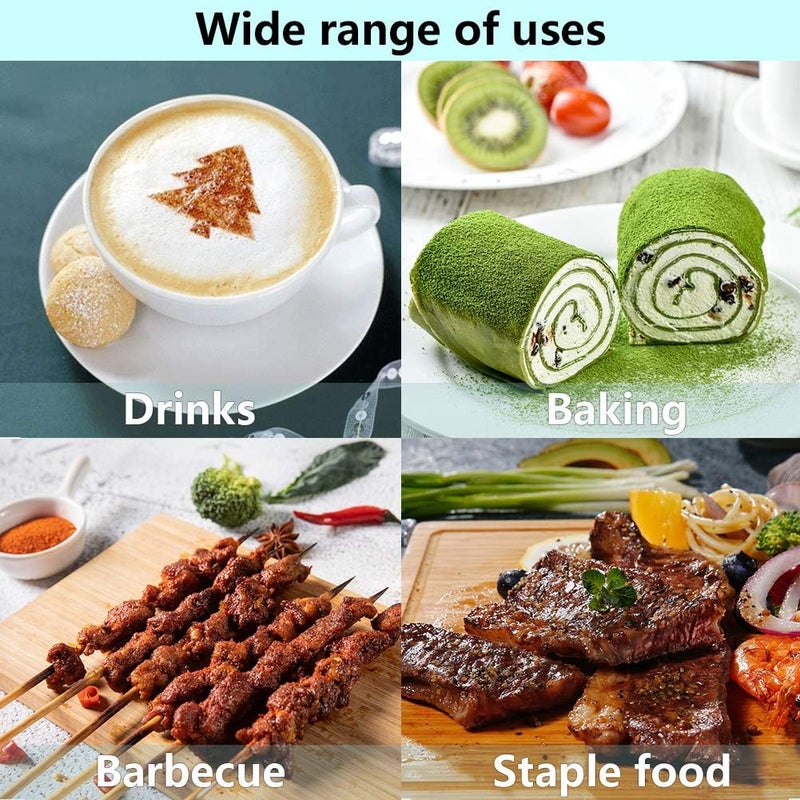 Newness Mesh Shaker or Salt Shaker, Stainless Steel Salt Dispenser, Clear Acrylic Seasoning Fine Mesh Shaker with Rotating Cover, 3.7 Ounces (110 Milliliter) - Image 5