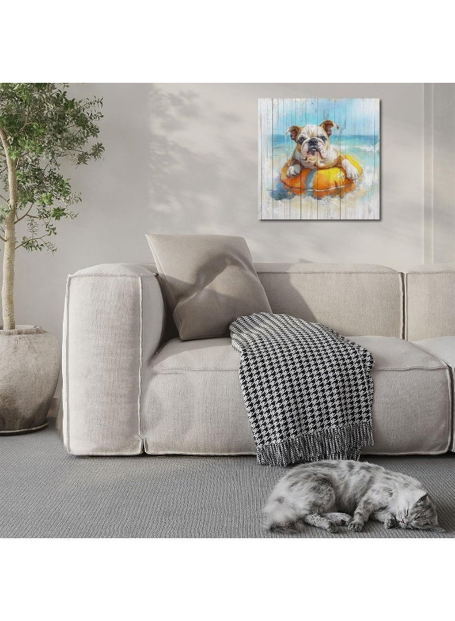 Arjun Animal Dog Canvas Wall Art - Image 2