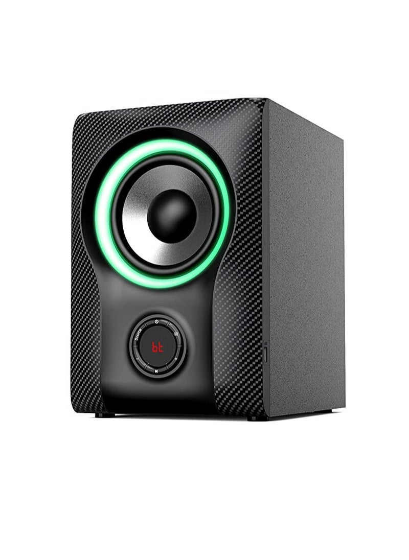 F&D F&D F590X 60w 2.1 Computer Multimedia Speaker with Subwoofer , Supporting BT/AUX/USB/FM/Coaxial/ NFC , Gaming sound effects. RGB Multi-Color Lighting Mode  - Image 5