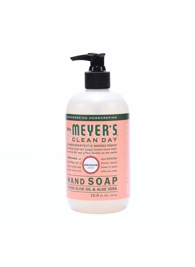 Mrs. Meyer's Mrs. Meyer´s Clean Day Hand Soap, Geranium, 12.5 fl oz, 3 ct3 - Image 3